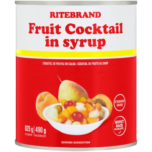 Ritebrand Fruit Cocktail In Syrup 825g