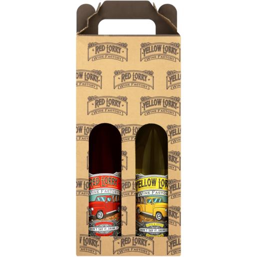 Red Lorry Yellow Lorry Red & White Wine Gift Packs 2 x 750ml