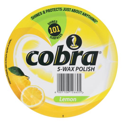 Cobra 5-Wax Lemon Scented Floor Polish 350ml