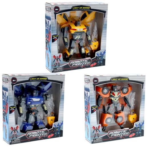 Robo Fighter Transforming Robot 22cm (Assorted Item – Supplied At Random)