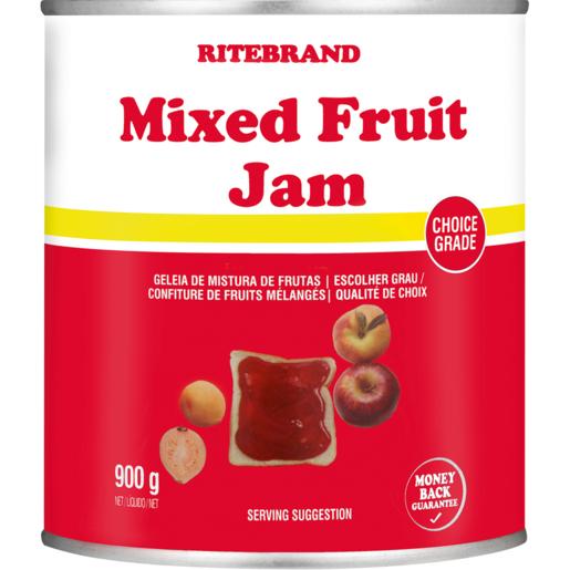 Ritebrand Mixed Fruit Jam Can 900g