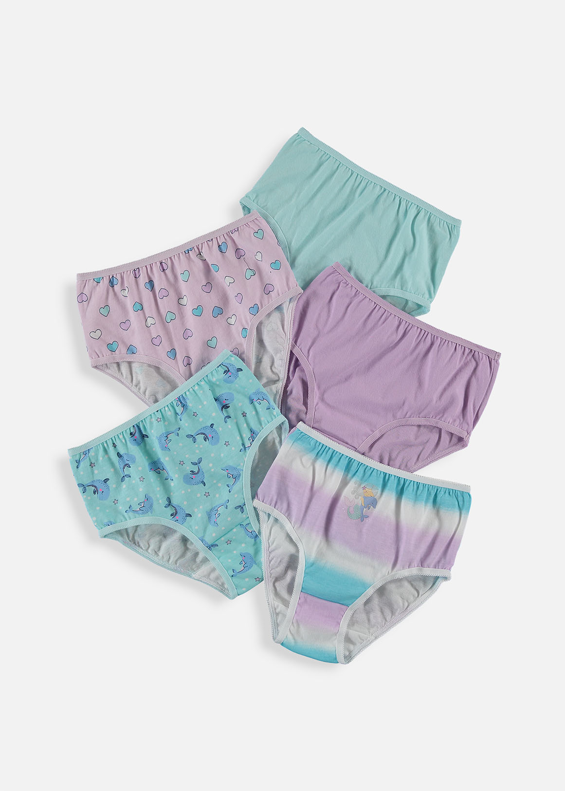 S22Y 5PK BRF MERMAID DOLPHIN  AQUA   2