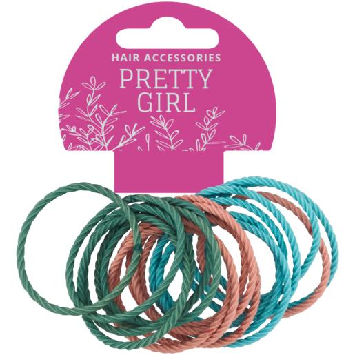 Pretty Girl Hair Accessories Elastics Pack 18 Piece