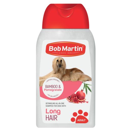 Bob Martin Bamboo & Pomegranate Long Hair Detangling Adult Dog Shampoo 300ml