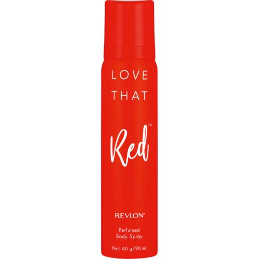 Revlon Love That Red Ladies Perfumed Body Spray 90ml