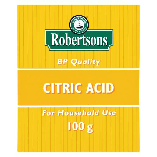 Robertsons Citric Acid Box 100g