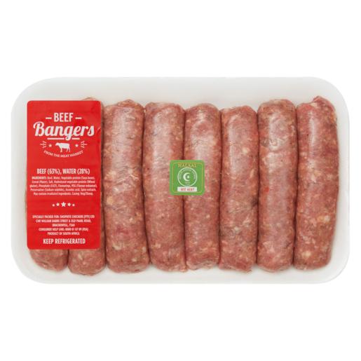 Halaal Beef Bangers Per kg