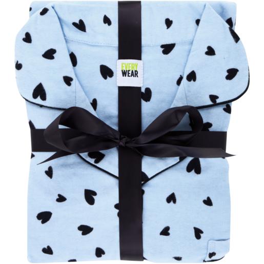 Heart Woven Flannel Sleepset S-XXL