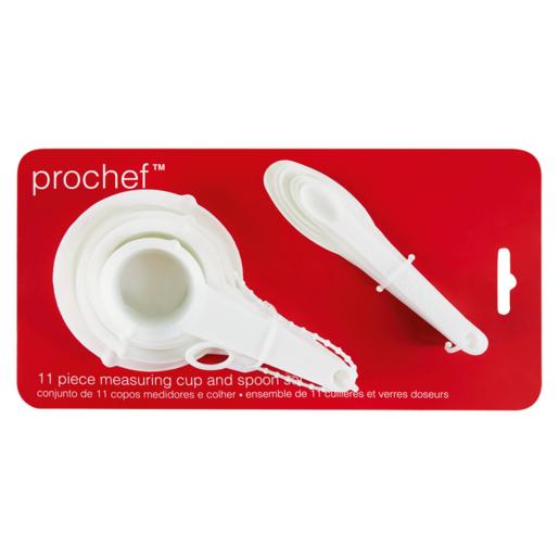 Prochef Measuring Cup & Spoons Set 11 Pack