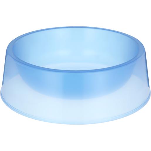 Pet Shop Extra Large Blue Plastic Pet Food Bowl