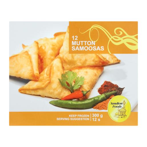Sandton Foods Frozen Mutton Flavoured Samoosas 12 Pack