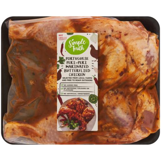 Simple Truth Portuguese Peri-Peri Marinated Butterflied Chicken Per kg