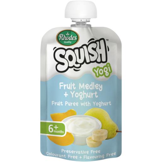 Rhodes Squish Fruit Medley & Yoghurt Flavoured Puree Baby Food 200ml