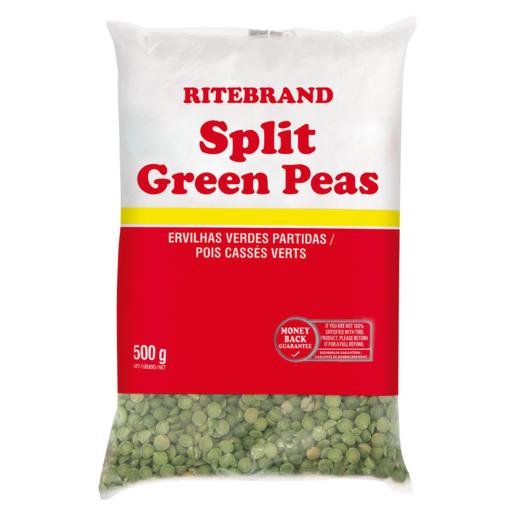 Ritebrand Split Green Peas 500g
