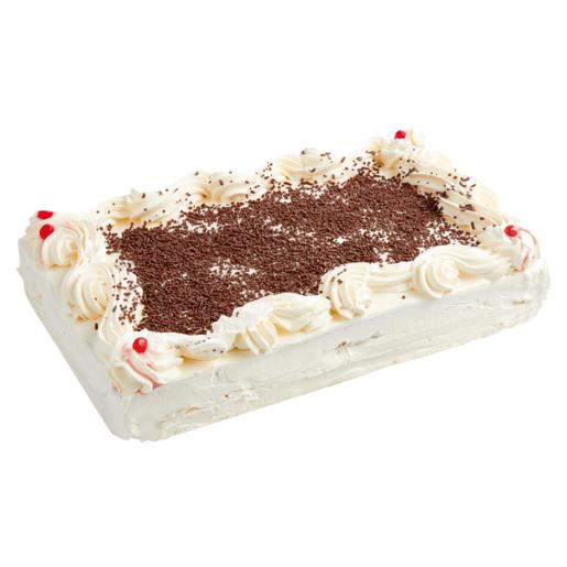 Rectangular Vanilla Cake
