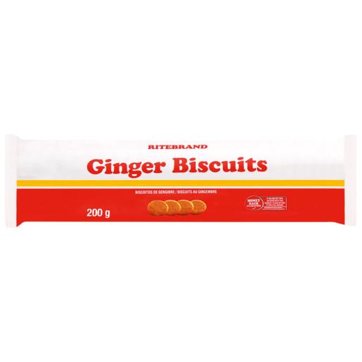 Ritebrand Ginger Biscuits 200g