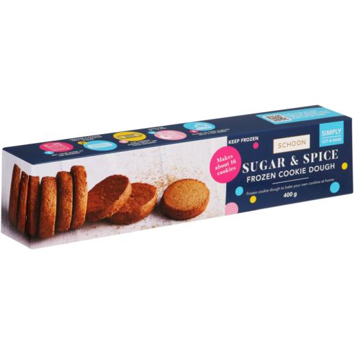 Schoon Frozen Sugar & Spice Cookie Dough 400g