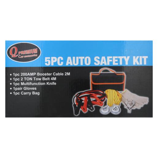 Q Premium Auto Safety Kit 5 Pieces
