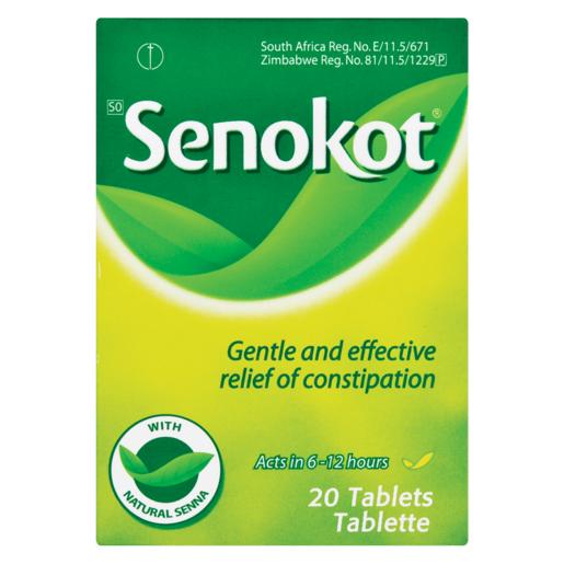 Senokot Laxative Tablets 20 Pack