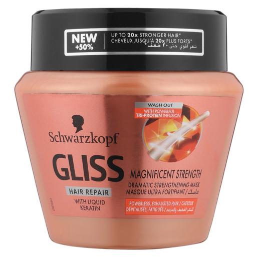 Schwarzkopf Gliss Magnificent Strength Hair Mask 300ml