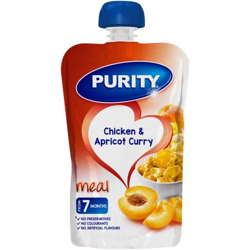 Purity Chicken & Apricot Curry Meal Puree 7 Months+ 110ml