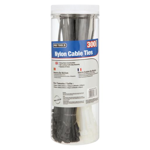 Pro Tools Cable Ties 300 Pack