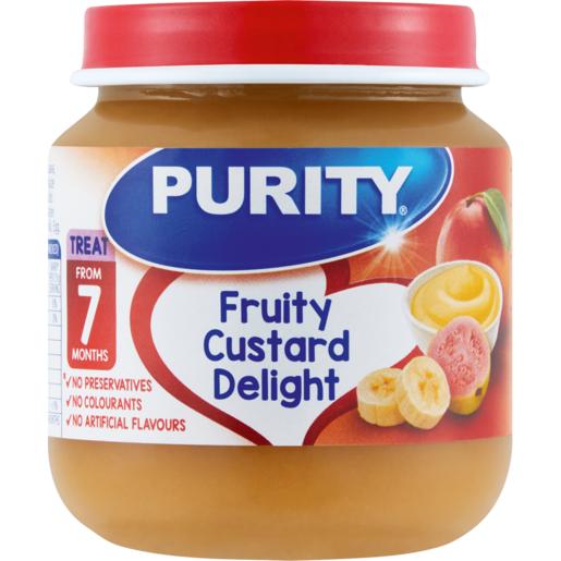 Purity Fruity Custard Delight 2nd Baby Food 125ml