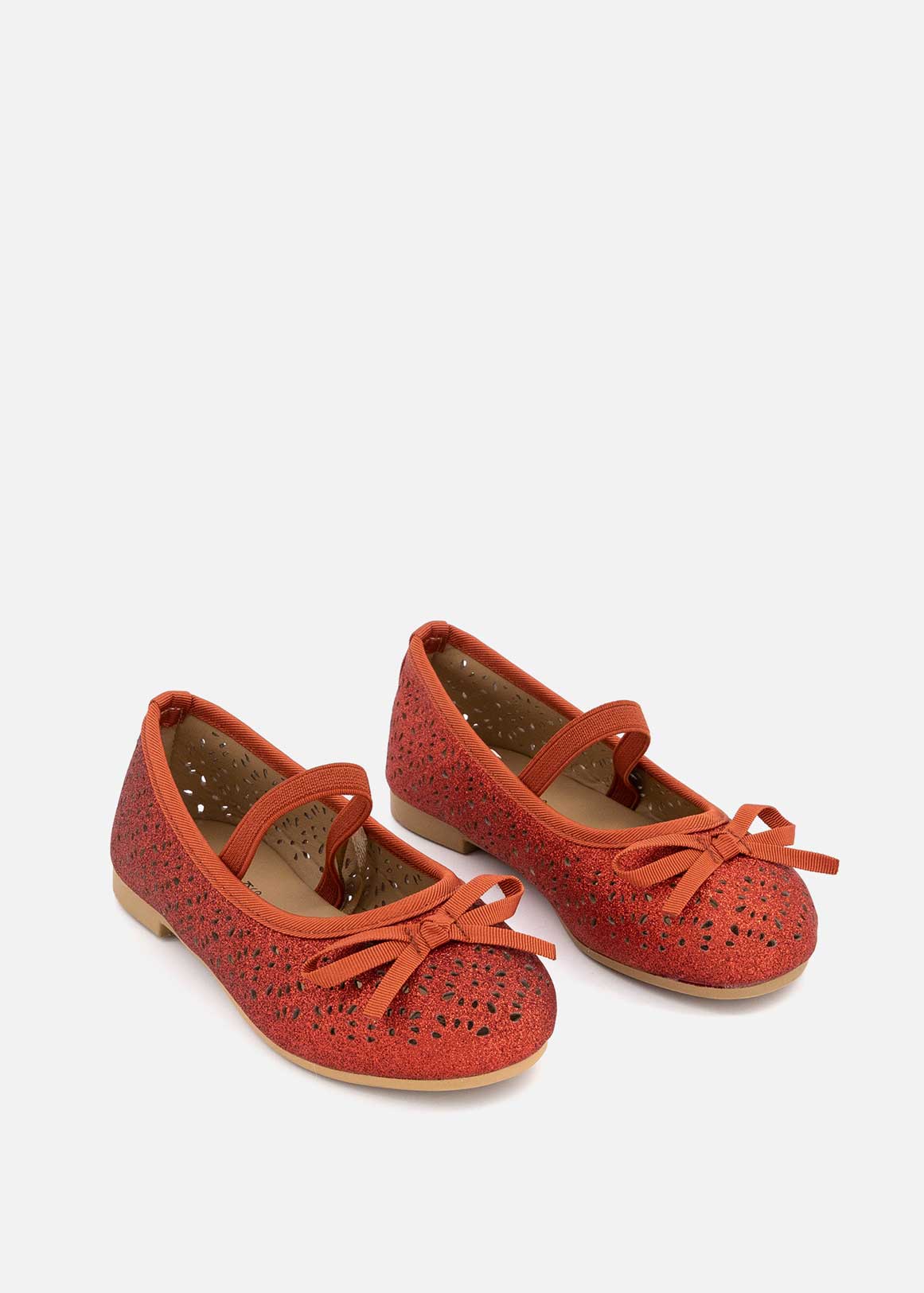 S22 YG GLITTER CUT OUT PUMP  RED   11