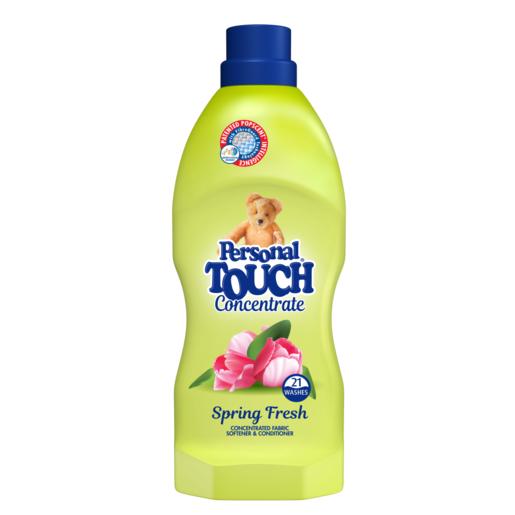 Personal Touch Spring Fresh Concentrated Fabric Softener 750ml