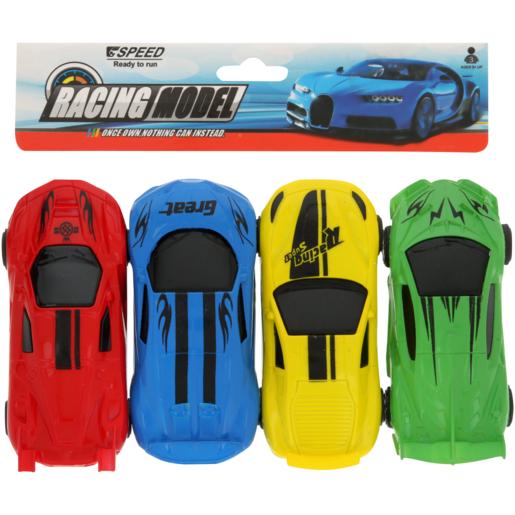 Racing Model Car Set 4 Pack