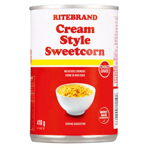 Ritebrand Cream Style Sweetcorn 410g