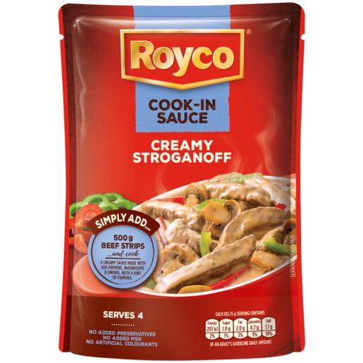 Royco Creamy Stroganoff Cook-In-Sauce Pouch 415g