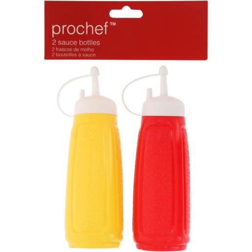 Prochef Sauce Bottles 2 Pack