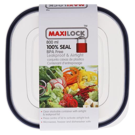 Maxilock Square Container 0.8L