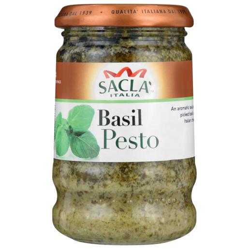 Sacla Italia Basil Pesto Sauce 190g