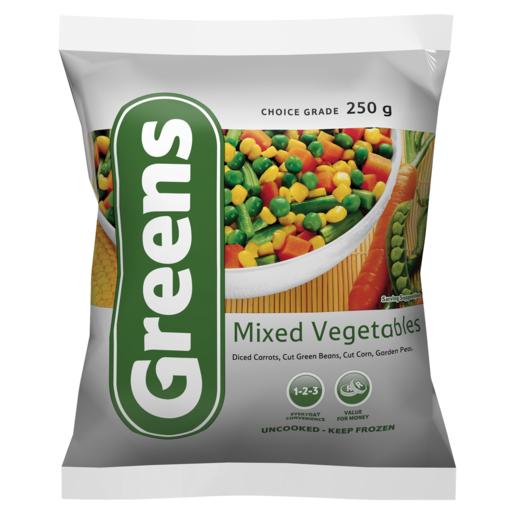 Greens Frozen Mixed Vegetables 250g