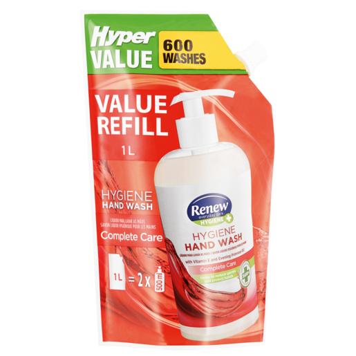 Renew Complete Care Liquid Hand Wash Refill Pouch 1L