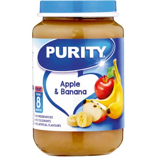 Purity Apple & Banana Baby Food 200ml
